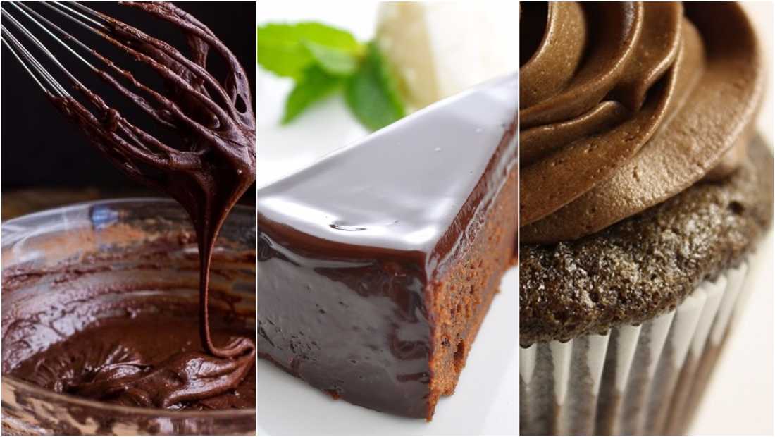 Шоколадный ганаш для выравнивания и покрытия торта - 8 рецептов с пошаговыми фото