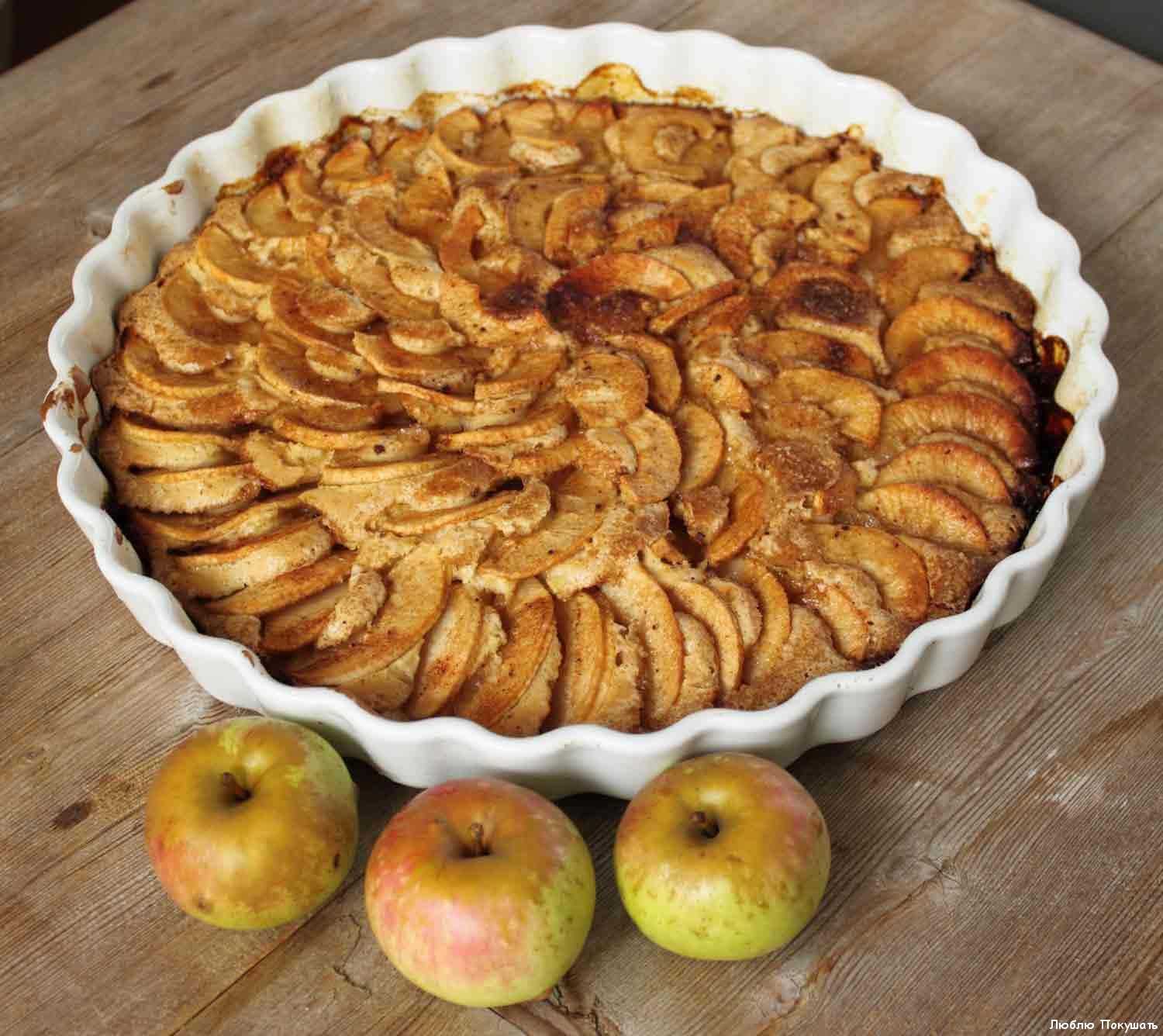 Пышная шарлотка с яблоками в духовке — 10 самых вкусных и простых рецептов