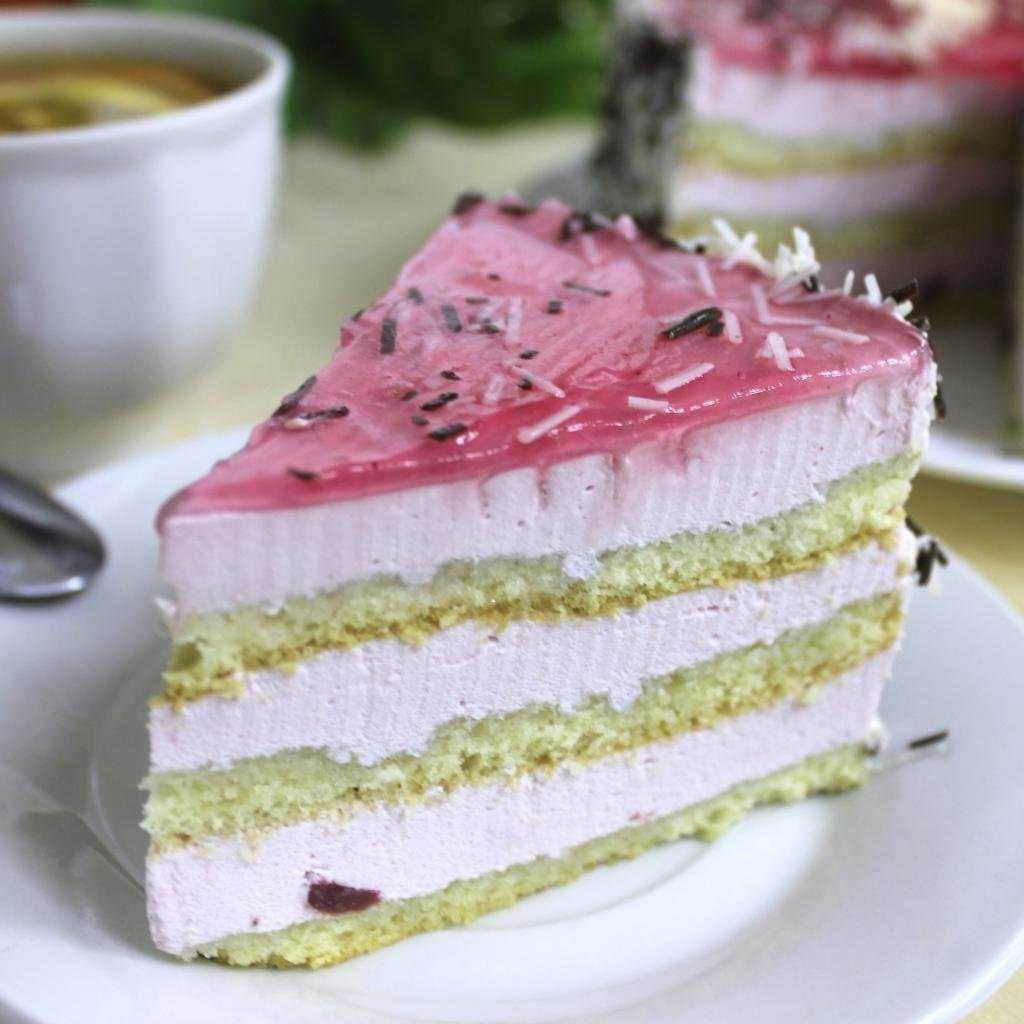 Рецепт клубнично-йогуртового торта | меню недели
