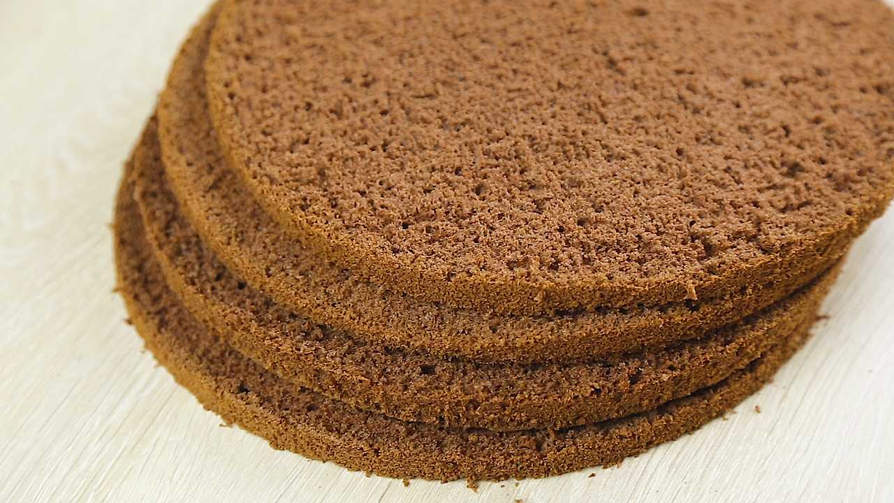 Шоколадный бисквит, рецепт с фото пошагово - wowcook.net