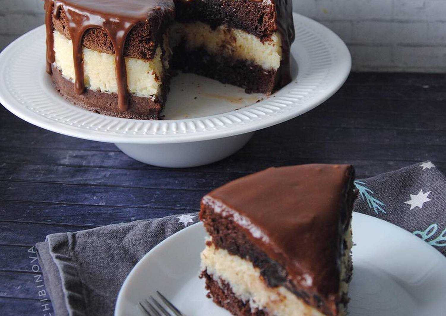 Шоколадный бисквит для торта в духовке пышный и простой