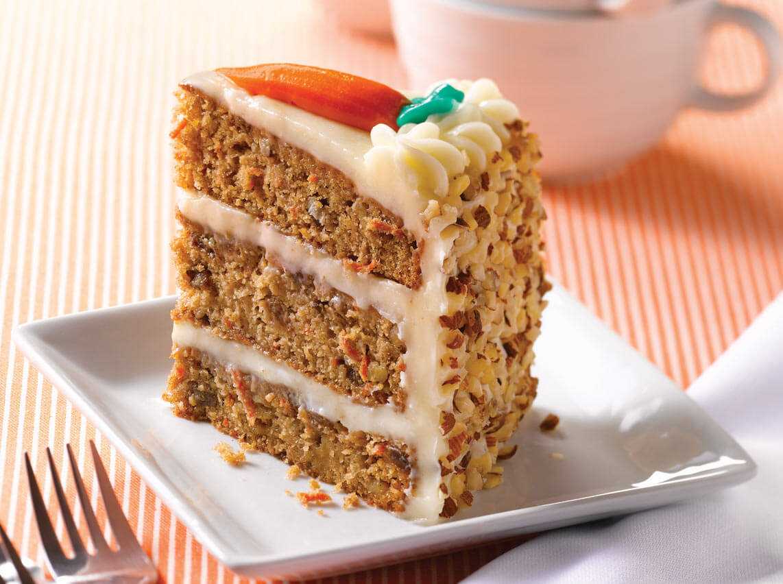 Морковно-ореховый торт: топ-3 рецепта