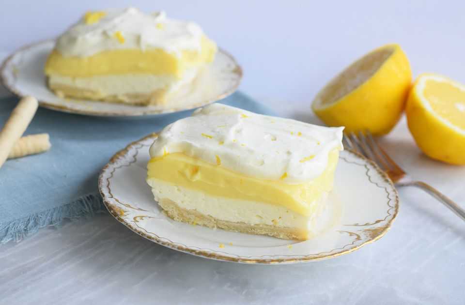 Тертый пирог с лимоном - рецепт с пошаговыми фото | меню недели