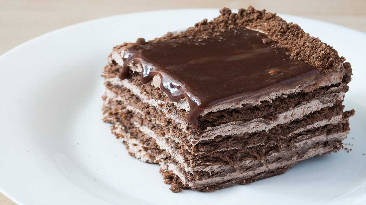 Торт из печенья без выпечки: 8 рецептов в домашних условиях