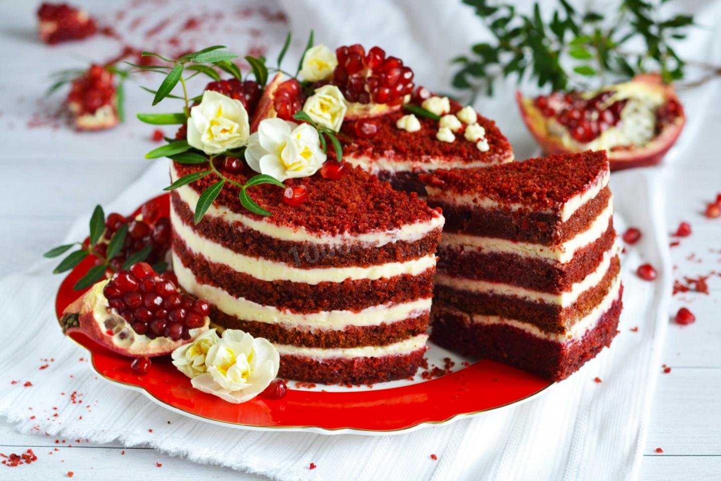Торт красный бархат в домашних условиях — оригинальный рецепт