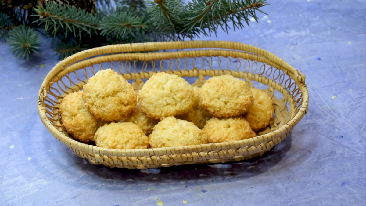 Вкусное кокосовое печенье – рецепты для дома