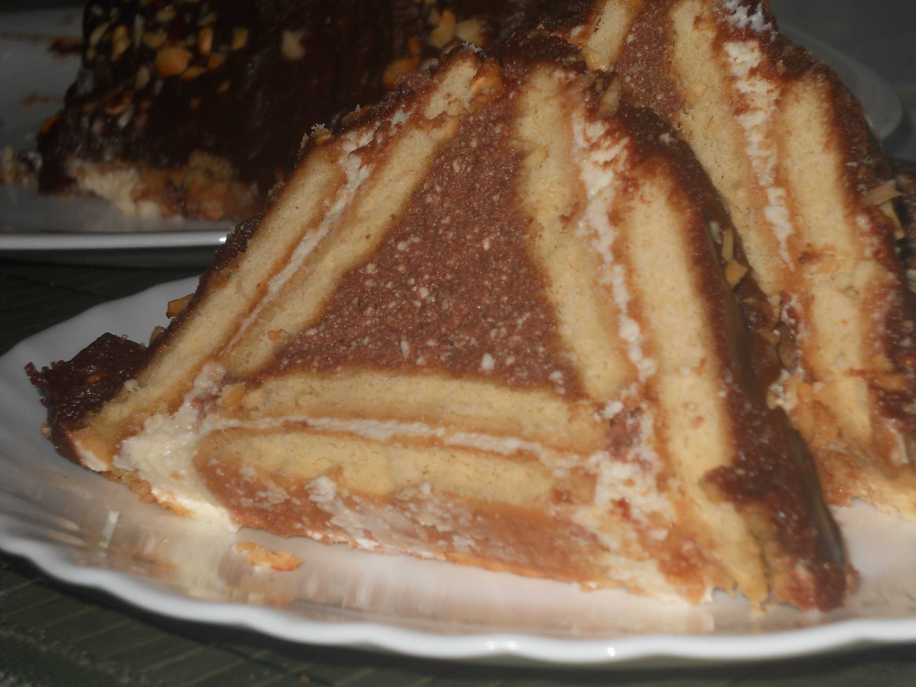 Как приготовить торт из печенья без выпечки по пошаговому рецепту с фото