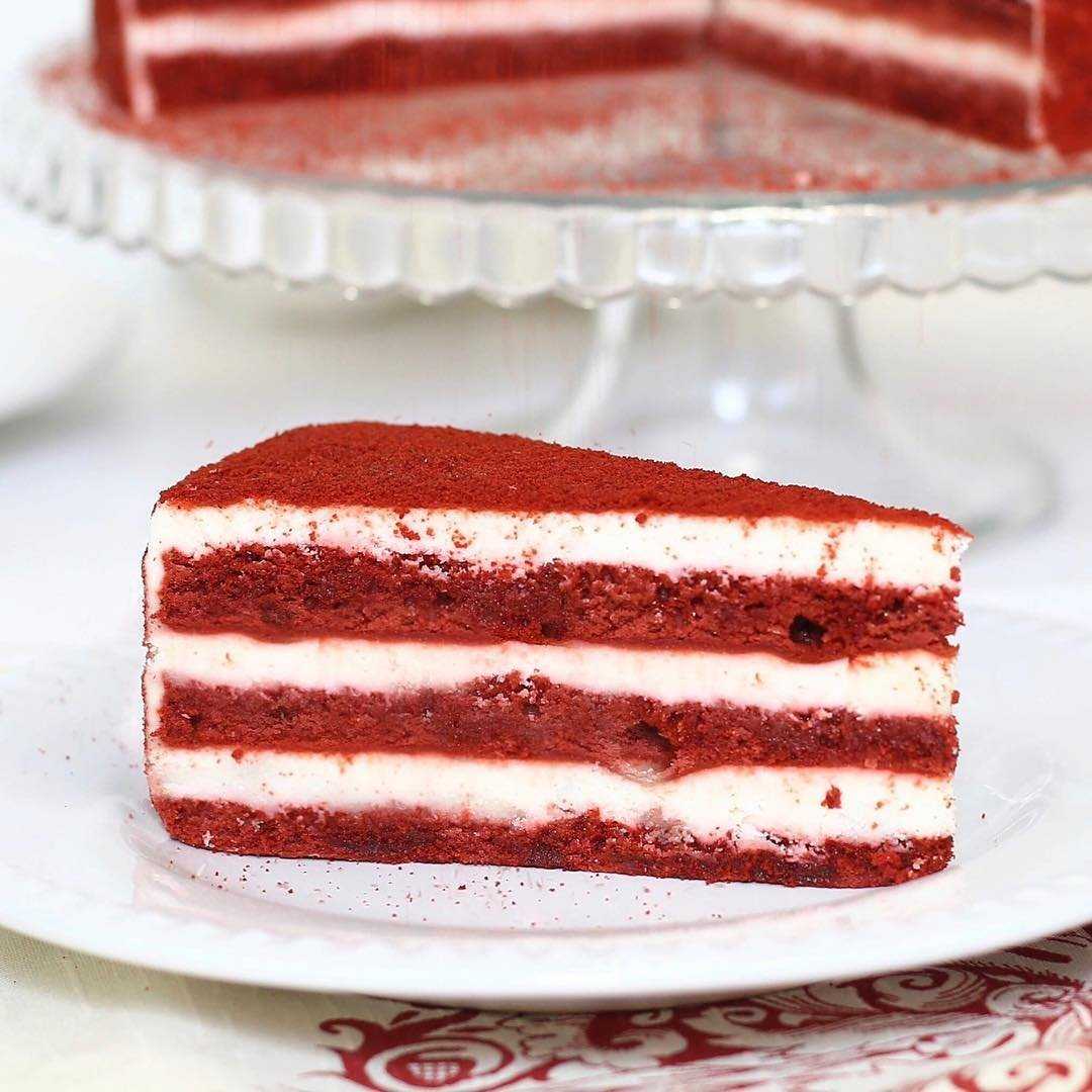 Красный бархат, торт и его рецепт на сайте всё о десертах