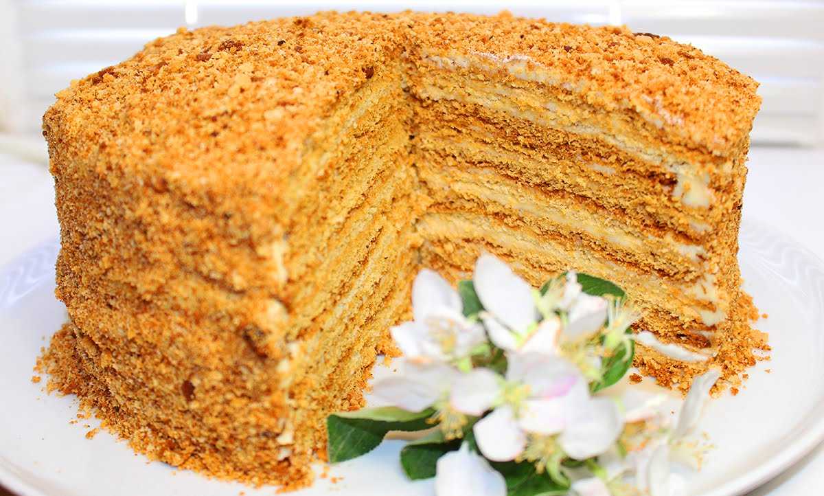 Торт в виде елки: из медовых коржей, торт-цифра
