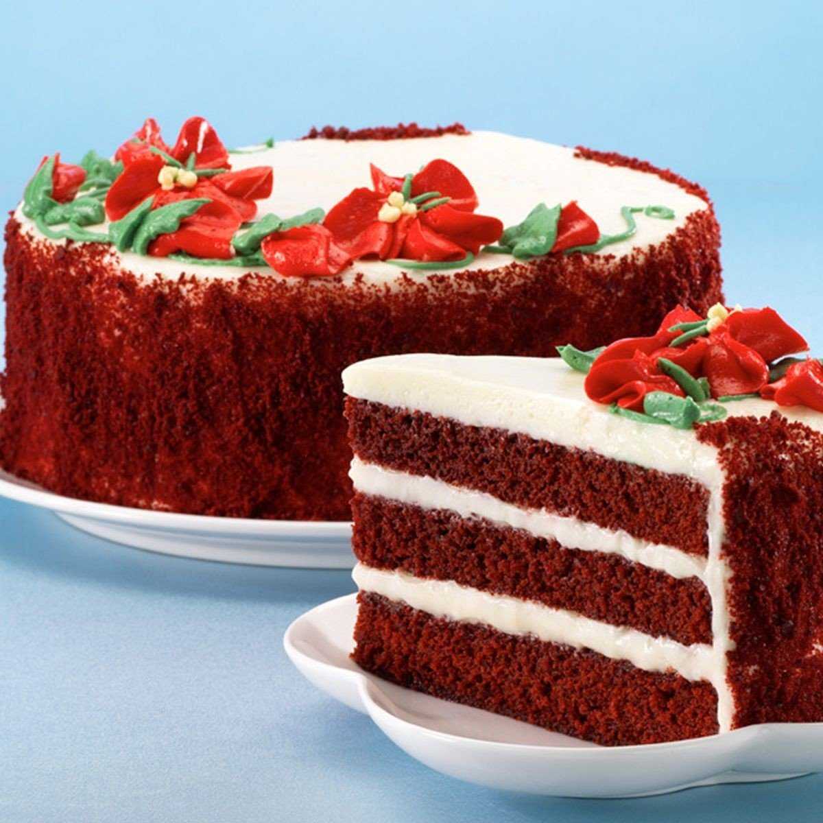 Пошаговый рецепт нежного торта красный бархат с фото