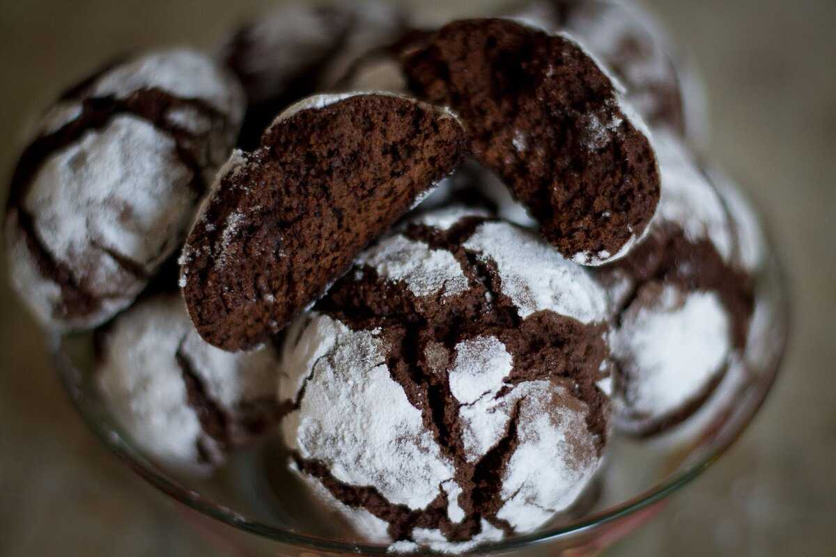 Шоколадное печенье: 12 рецептов с фото