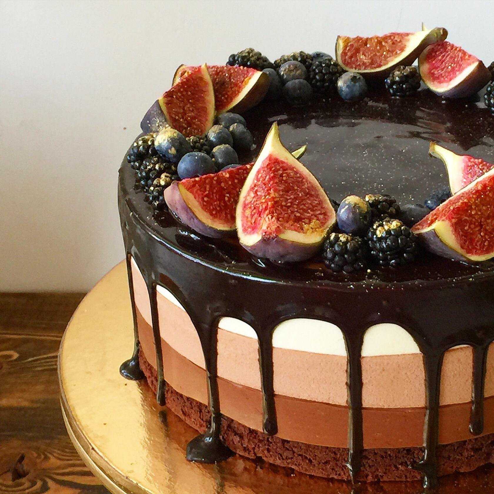 Фруктовый торт — 8 пошаговых рецептов торта с фруктами в домашних условиях