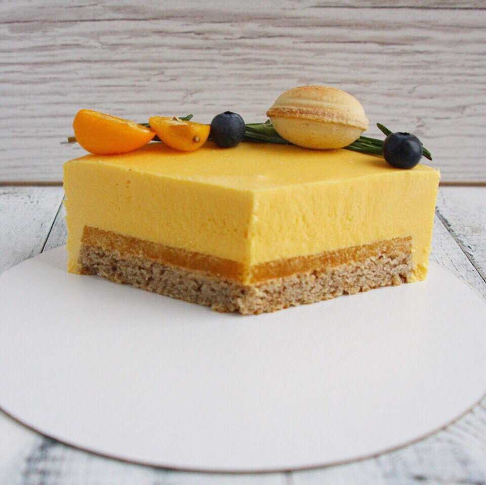 Ленивый тортик с манго — пошаговый рецепт с фото