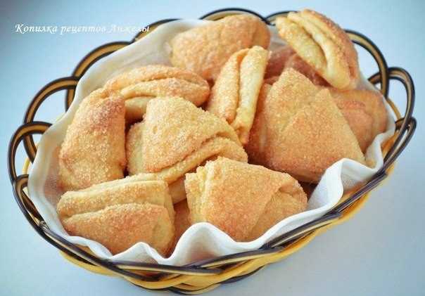 Печенье гусиные лапки из творога - рецепт с фото пошагово