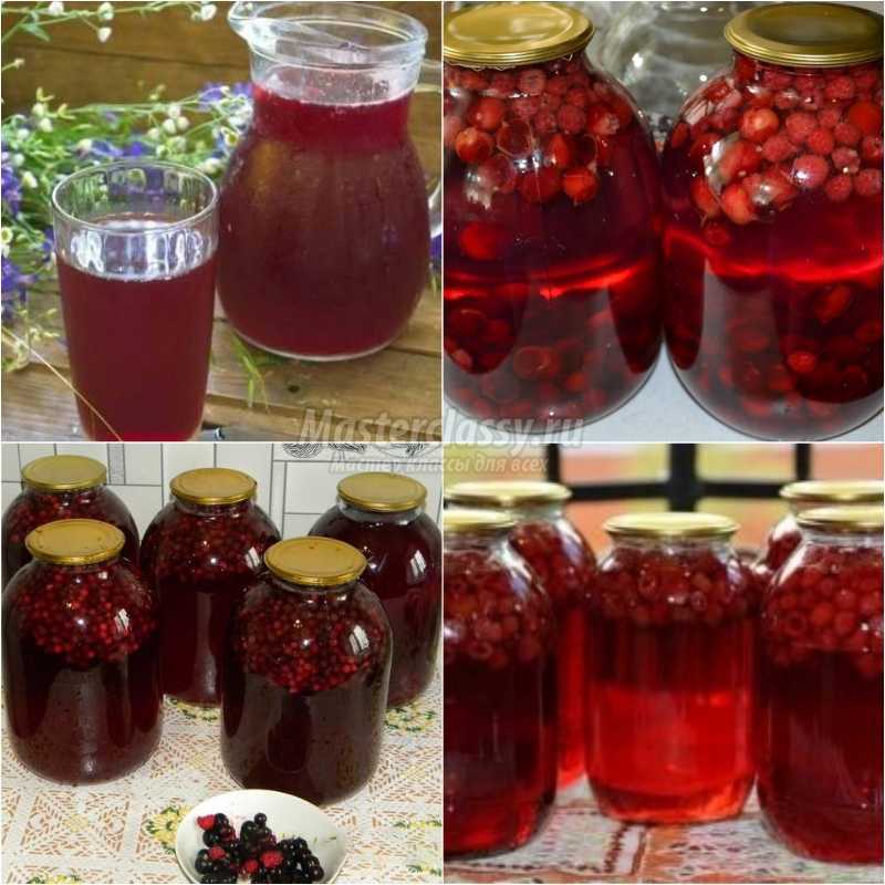 Вишневый компот — пошаговый рецепт с фото