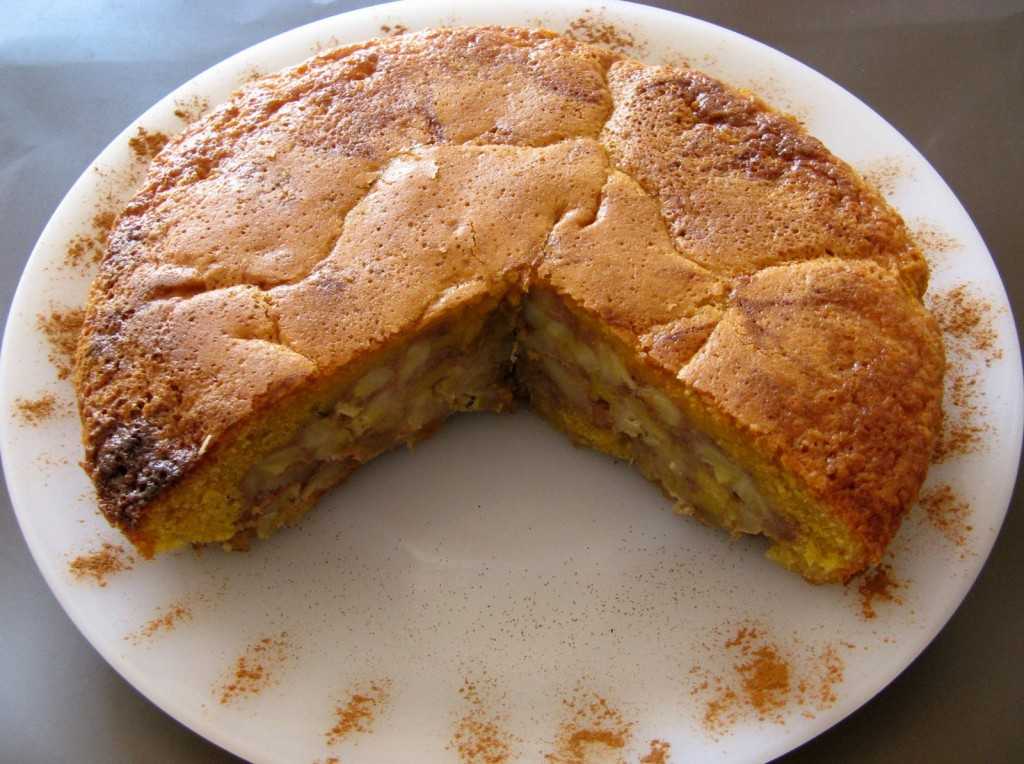 Готовим с Ольга Матвей простой банановый пирог с орехами в духовке рецепт, быстрый и вкусный