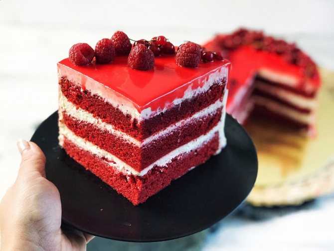 Торт красный бархат – mary bakery