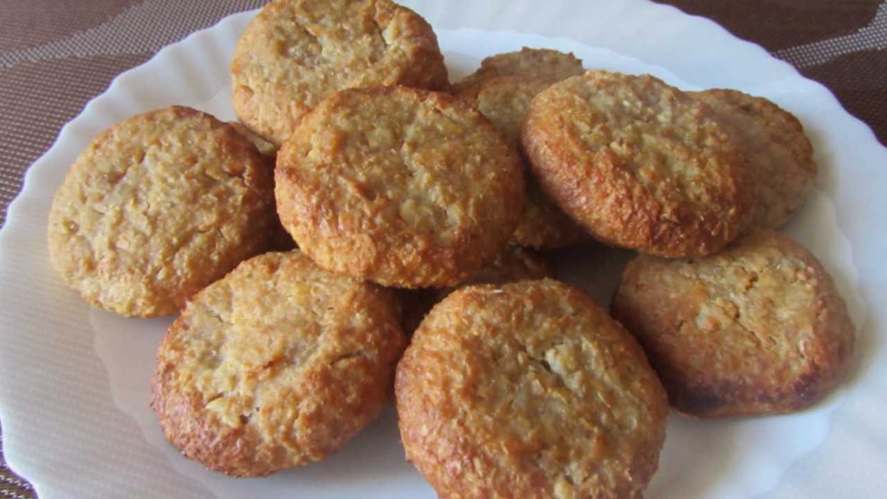 Овсяное печенье с грецкими орехами, очень вкусный рецепт