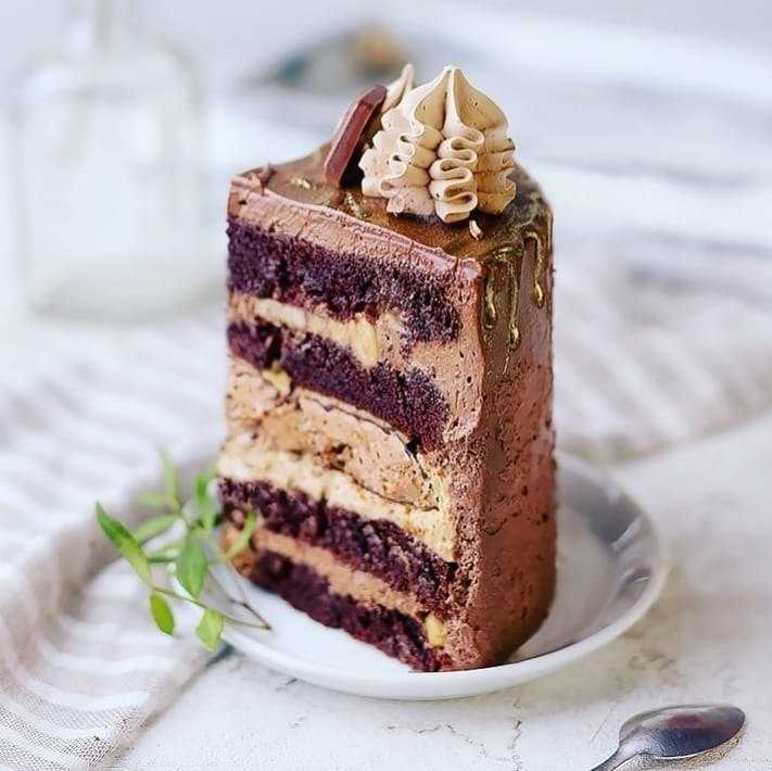 Пошаговый классический рецепт торта сникерс с фото